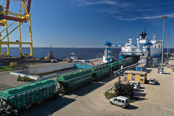 В рамках модернизации паромного комплекса в порту Усть-Луга закуплено новое оборудование