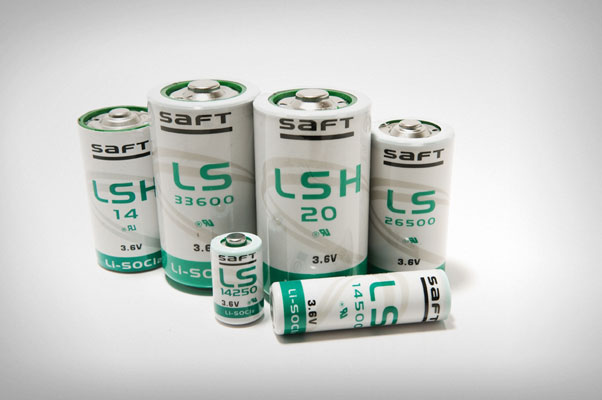 Высокоёмкие литиевые батареи SAFT